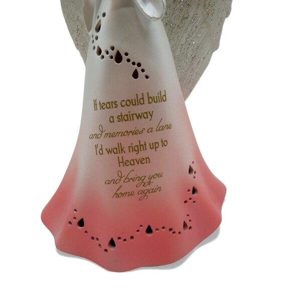 THOMAS KINKADE If Tears Could Build A Stairway Light of Love Angel Memorial - Picture 10 of 12